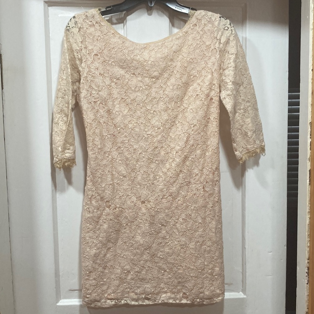 Gold dress